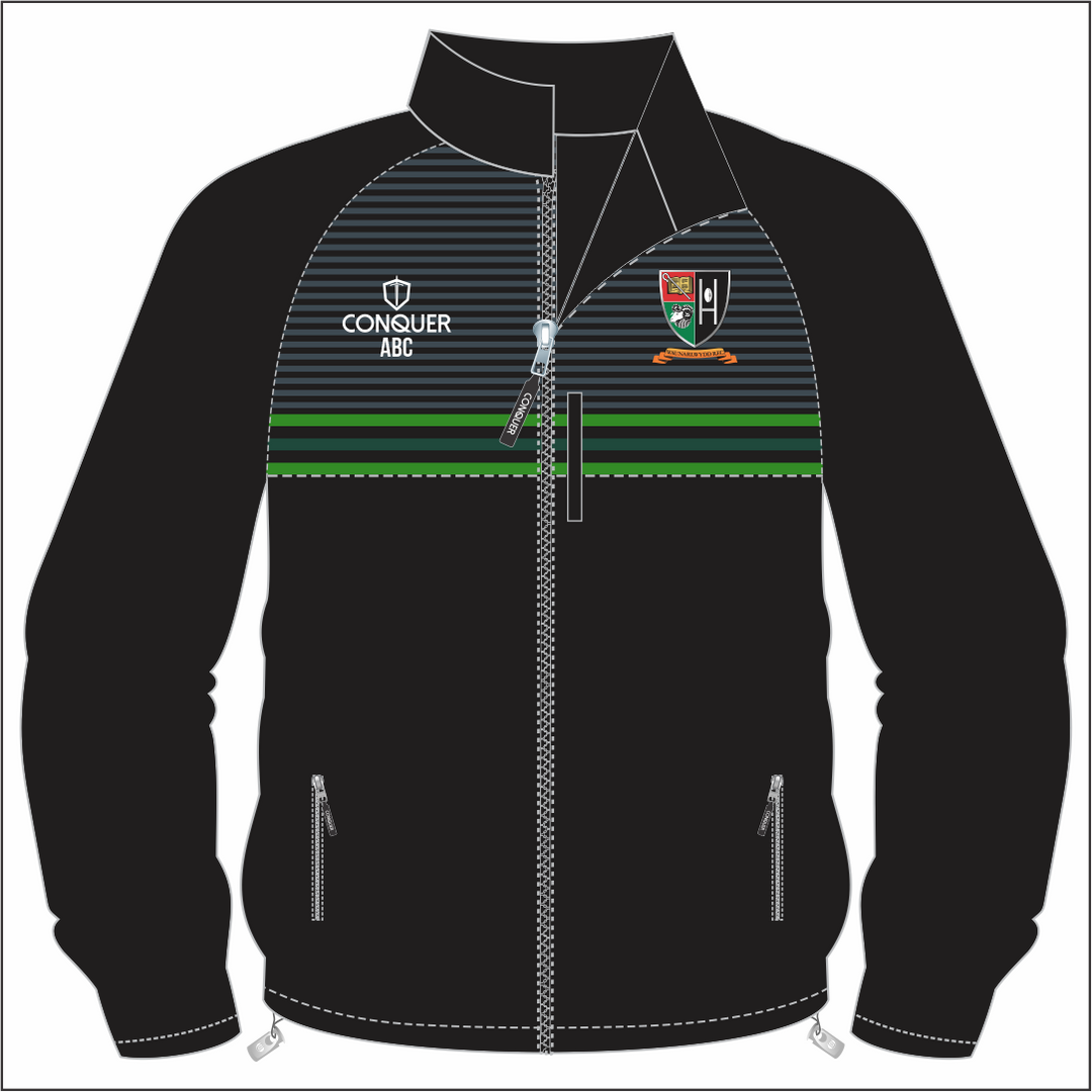Waunarlwydd RFC Full Zip Rain Jacket KIDS