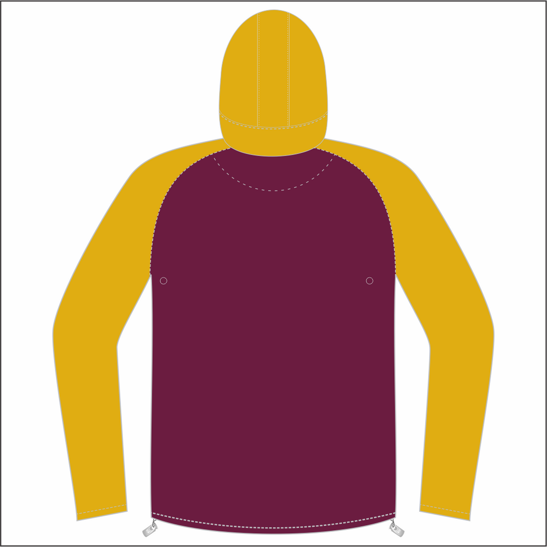 Abergavenny RFC Full Zip Light Running Jacket