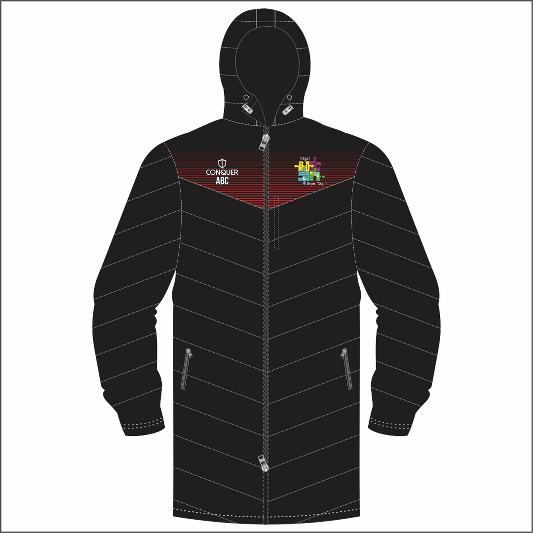 Ysgol Bryn Teg Long Puffy Jacket