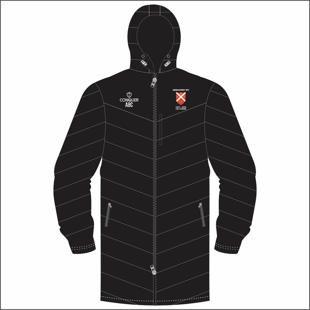 Abergavenny RFC Long Puffy Jacket (Kids)