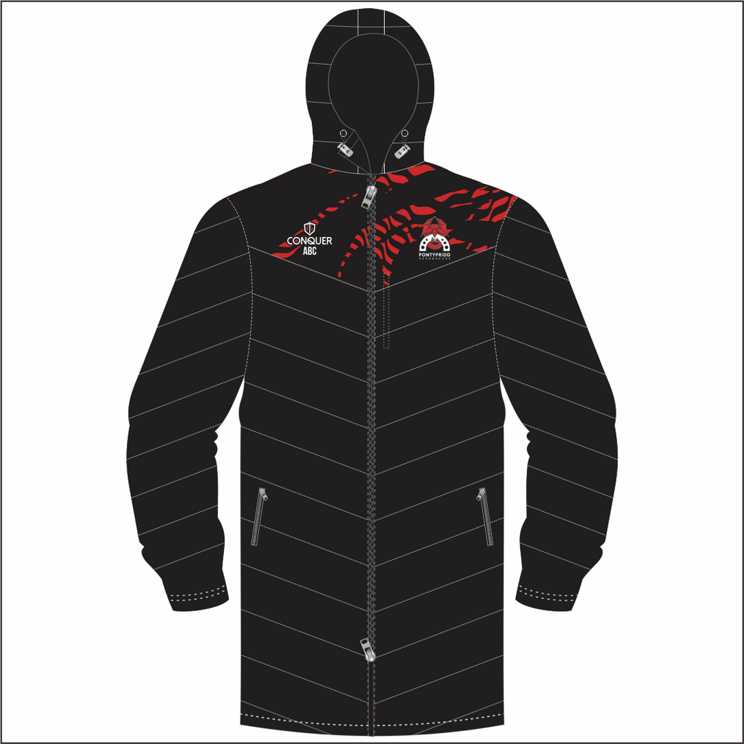 Pontypridd Pendragons Long Puffy Jacket Kids