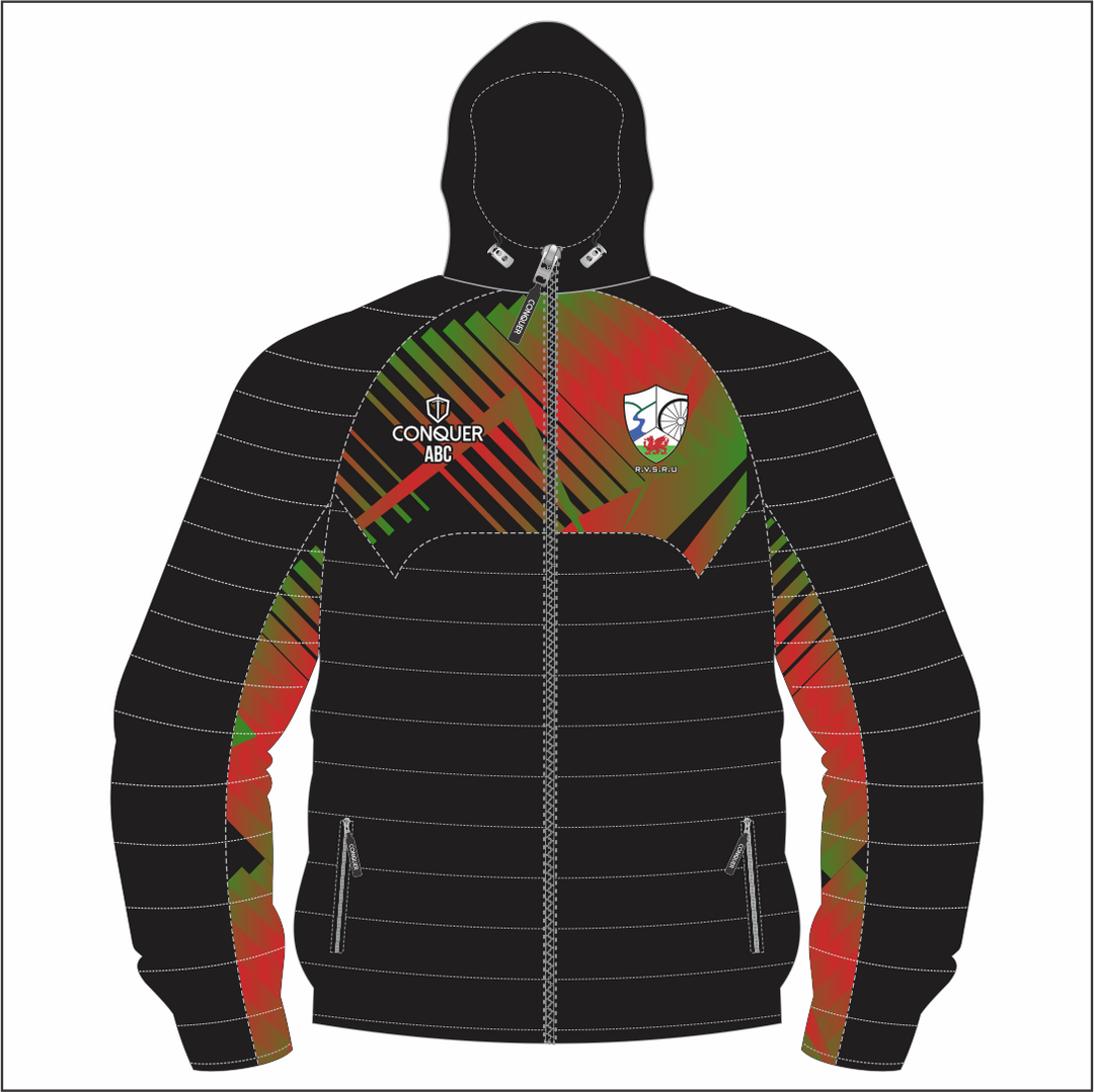 Rhymney Valley SCHOOLS Puffy Jacket KIDS