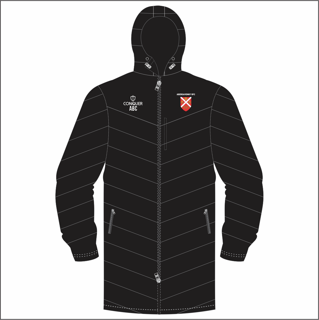 Abergavenny RFC Long Puffy Jacket KIDS