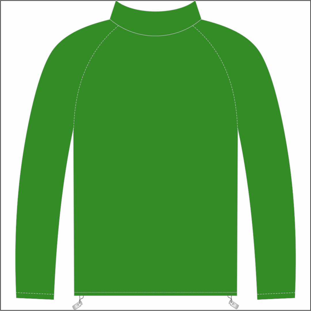 Fforest United 1/4 Zip Midlayer - Green
