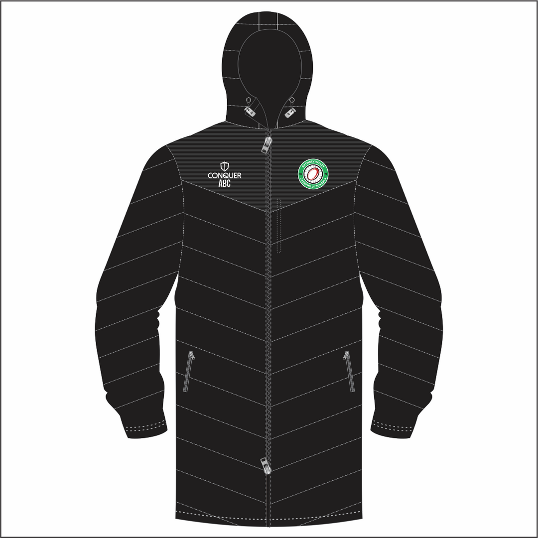 Rhymney Valley School  Long Puffy Jacket Kids