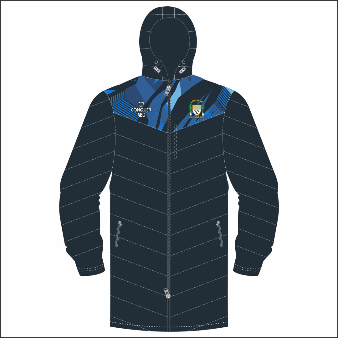 Loughor RFC Long Puffy Jacket