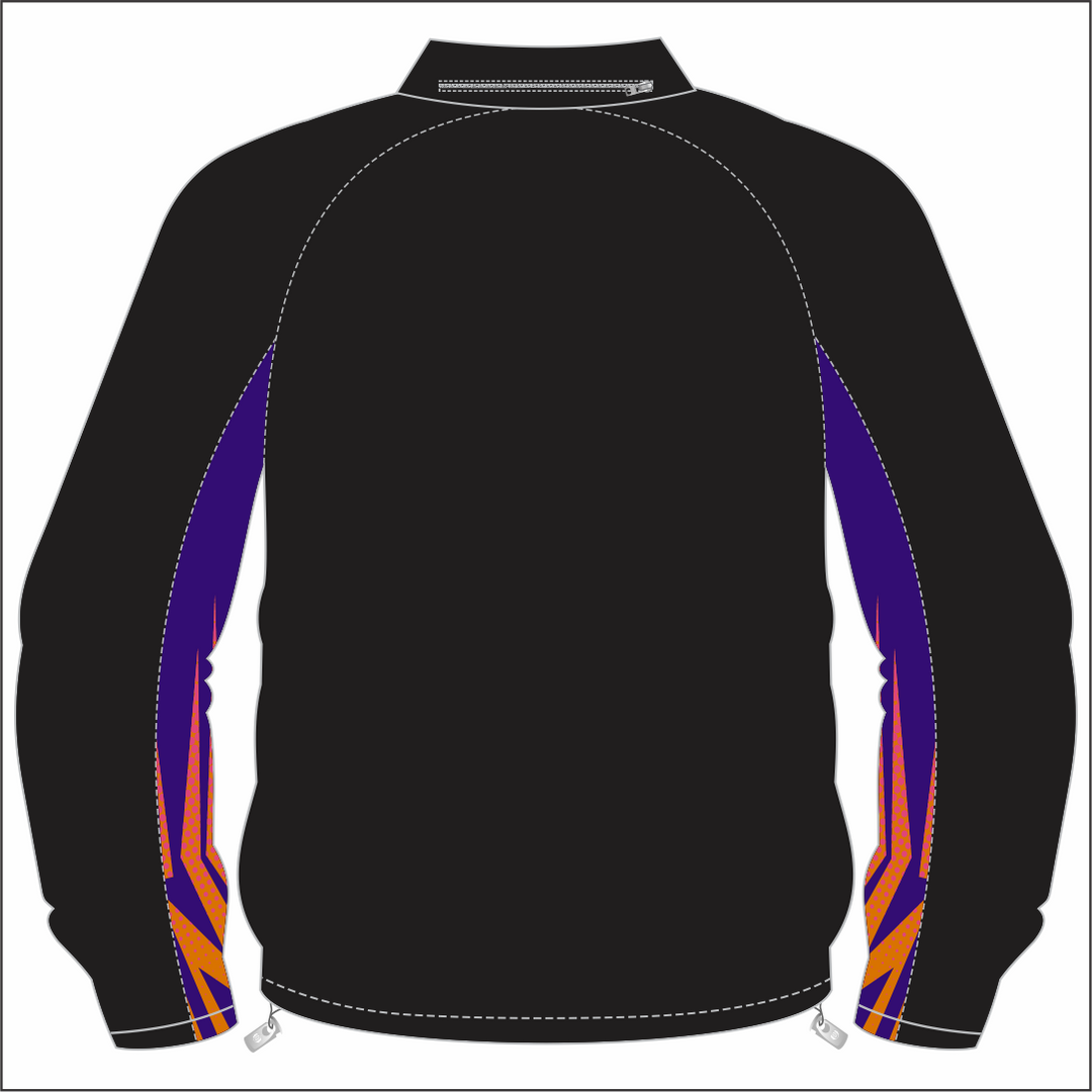 Dulais Netball Full Zip Rain Jacket