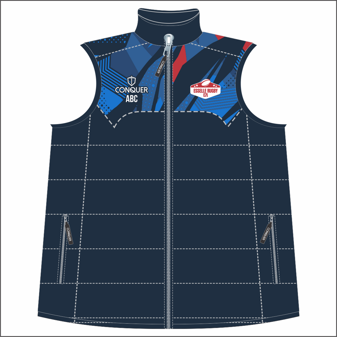 Esselle Rugby 7s MENS Team Gilet