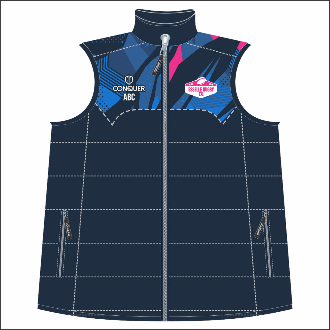 Esselle Rugby 7s WOMENS Team Gilet