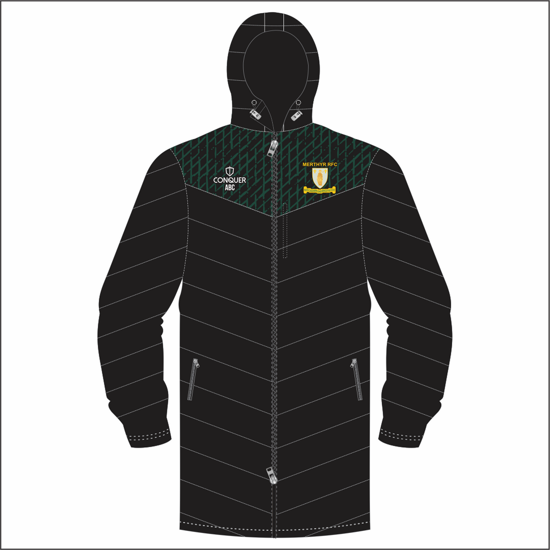 Merthyr RFC  Long Puffy Jacket