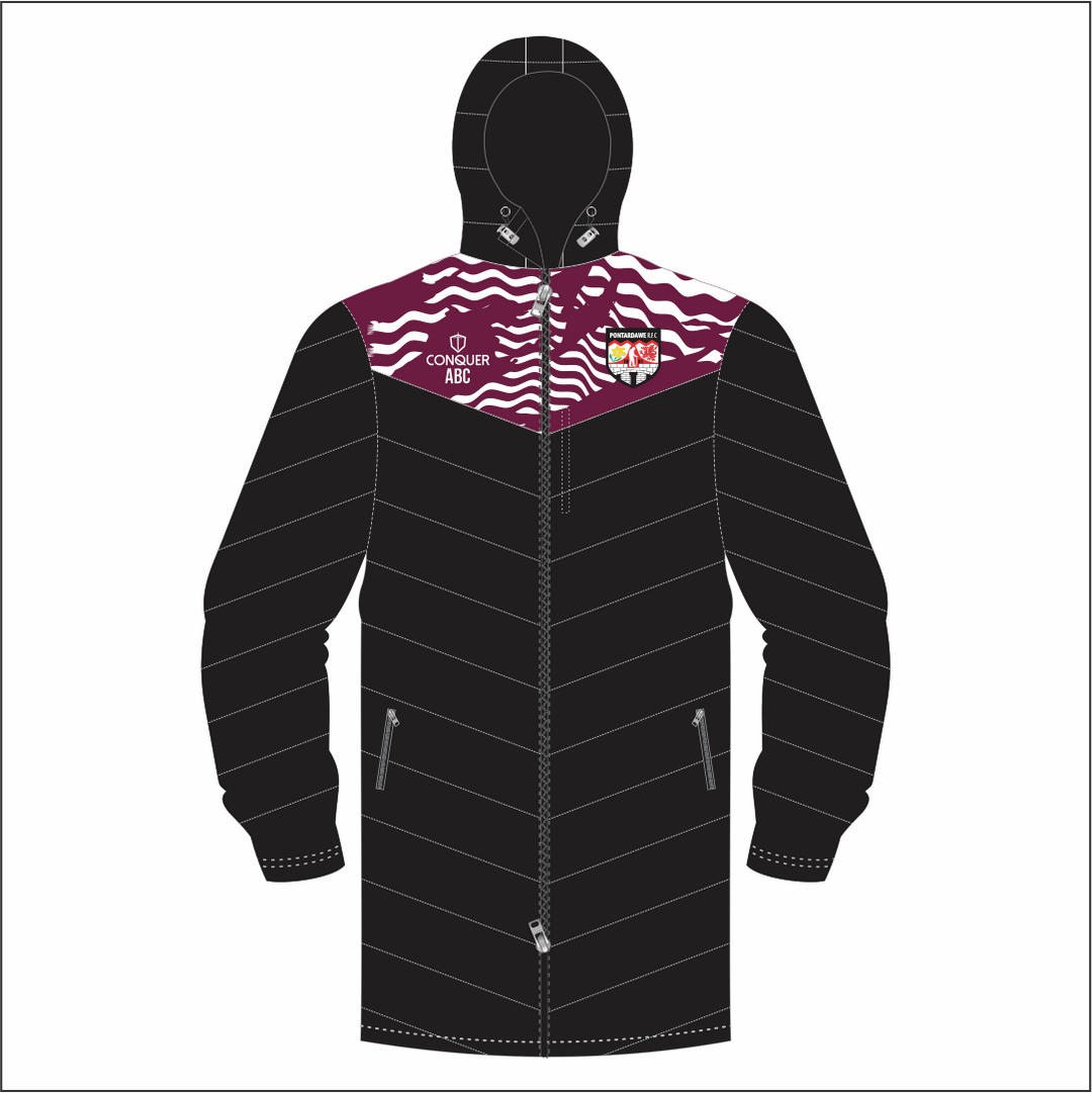 Pontardawe OLD BOYS Long Puffy Jacket