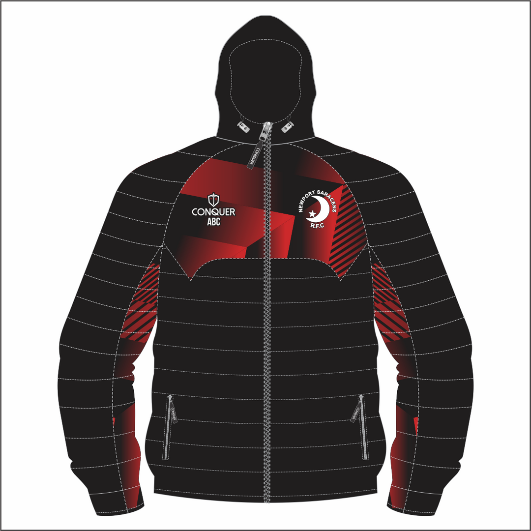 Newport Saracens RFC Puffy Jacket