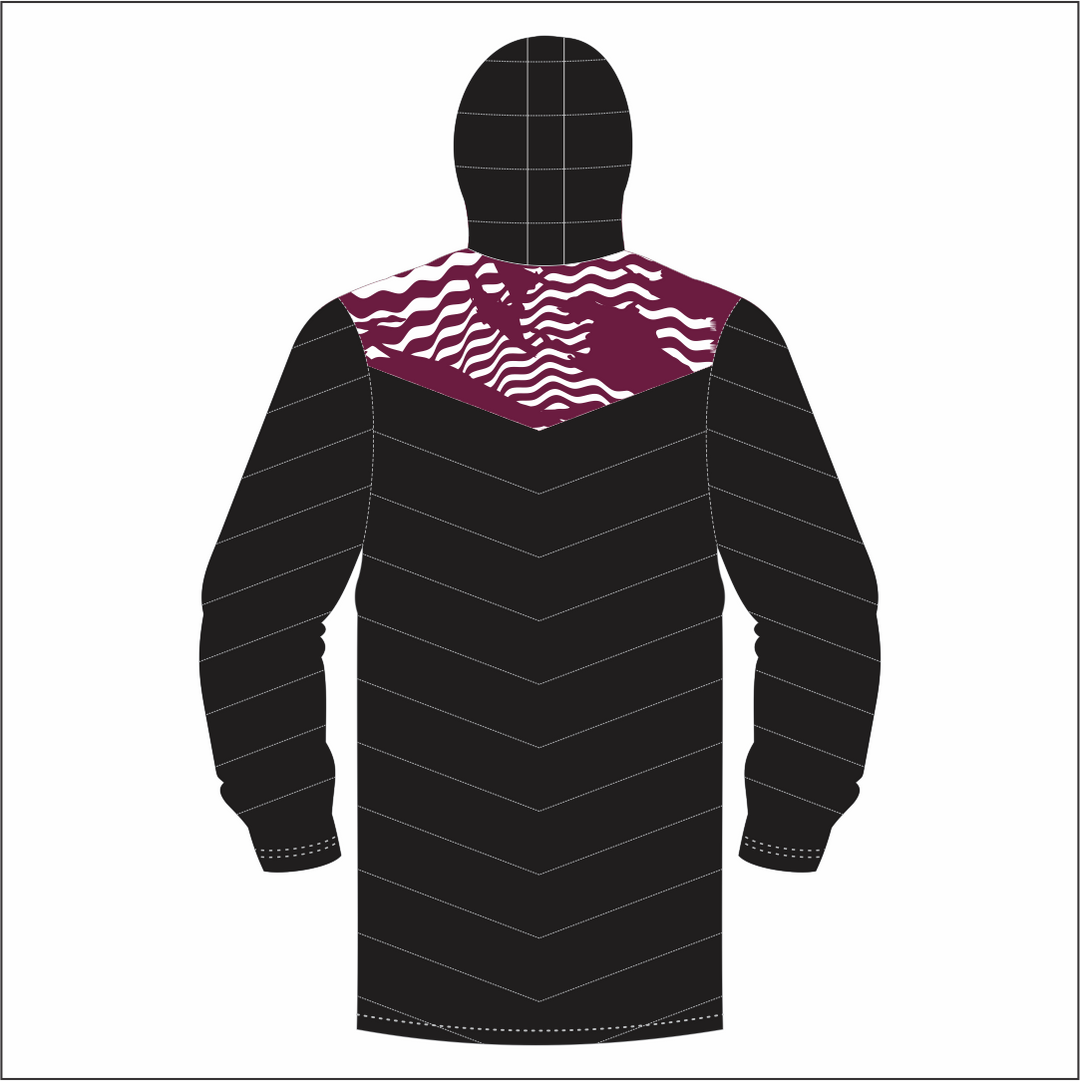 Pontardawe OLD BOYS Long Puffy Jacket