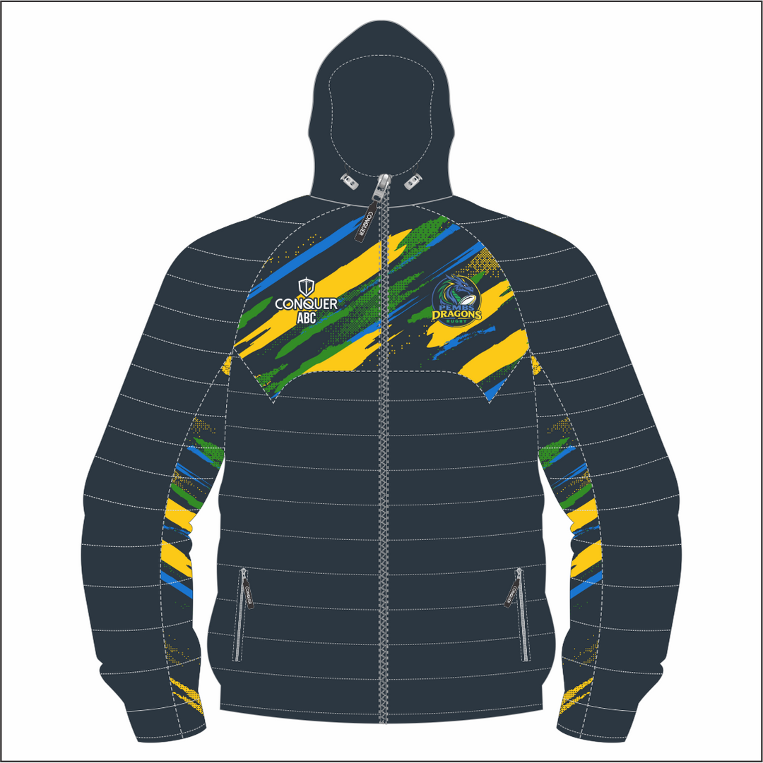 Pembs Dragons Puffy Jacket Kids