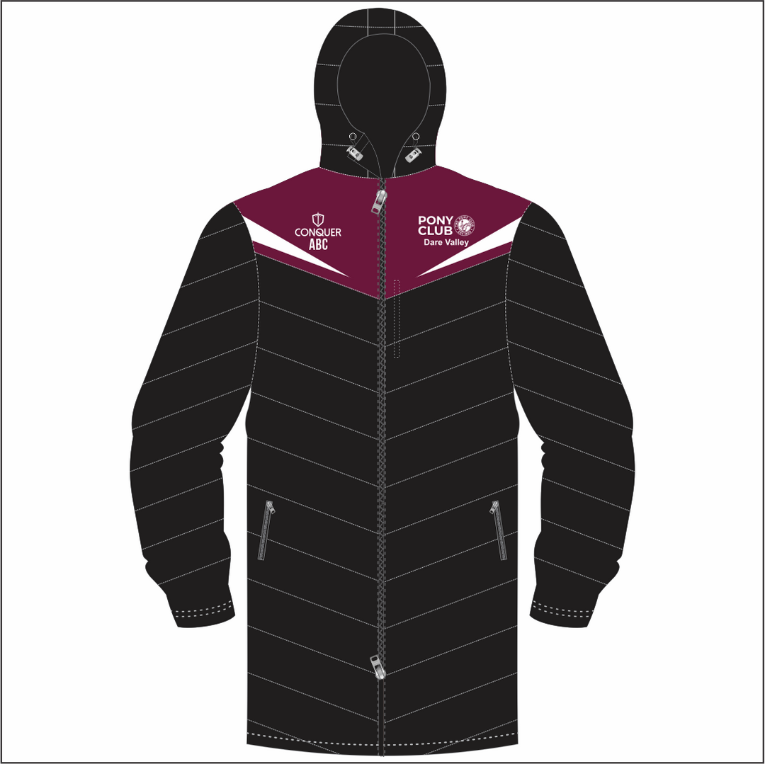 Dare Valley Pony Club Long Puffy Jacket