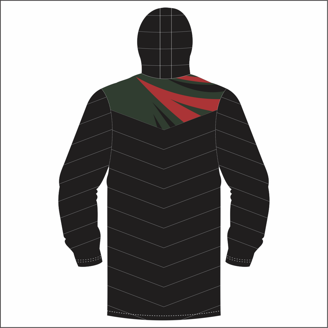 5 Rifles Long Puffy Jacket Kids