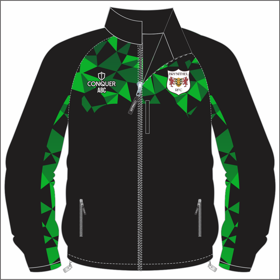 Brynithel RFC Full Zip Rain Jacket KIDS