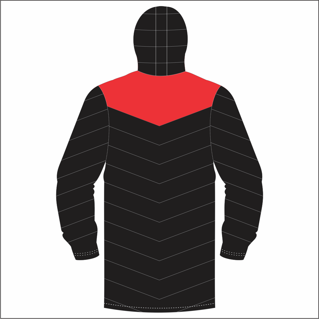 Rhymney RFC Long Puffy Jacket