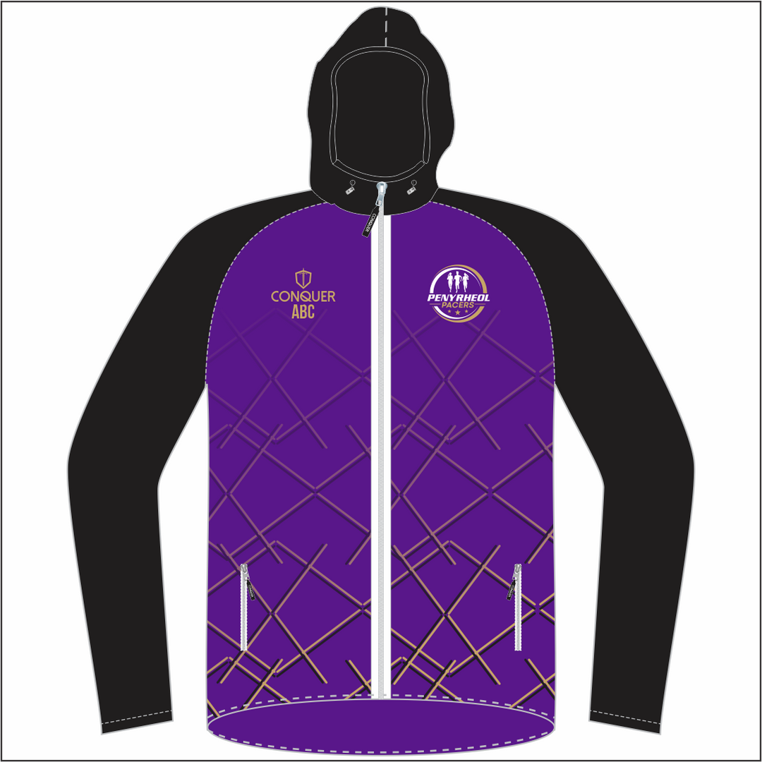 Penyrheol Pacers Full Zip Light Running Jacket KIDS