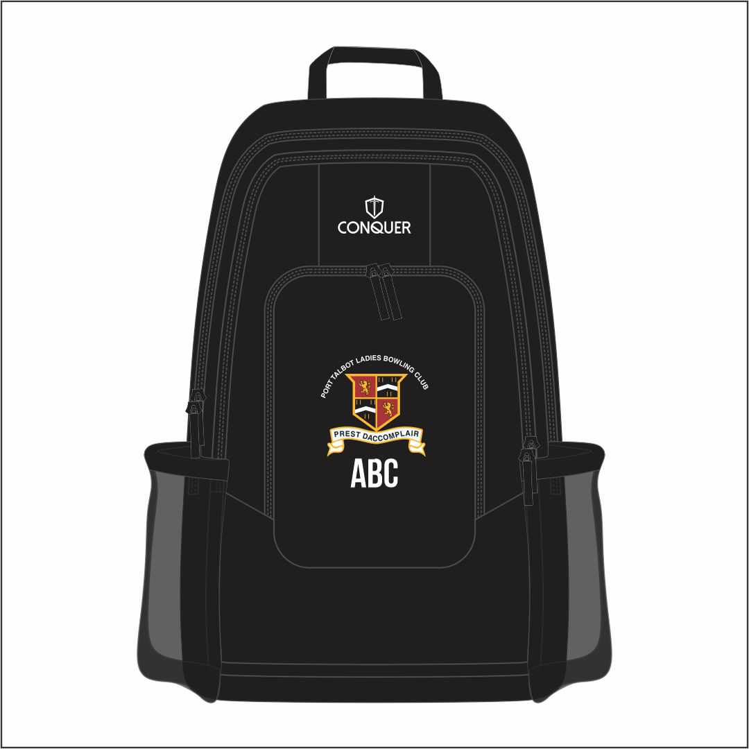 Port Talbot Ladies Bowls Shoulder Backpack