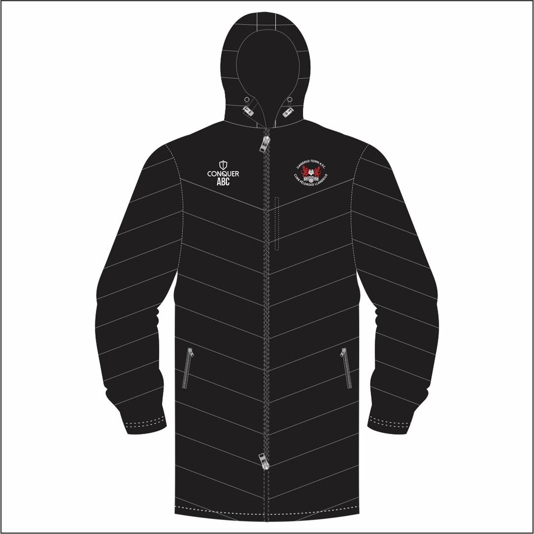 Llandeilo AFC Long Puffy Jacket Kids