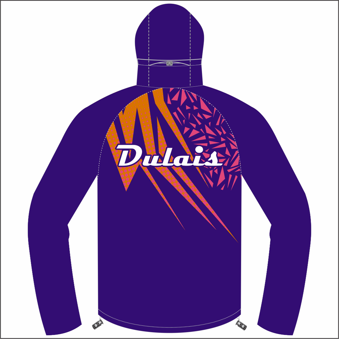 Dulais Netball Full Zip Light Running Jacket