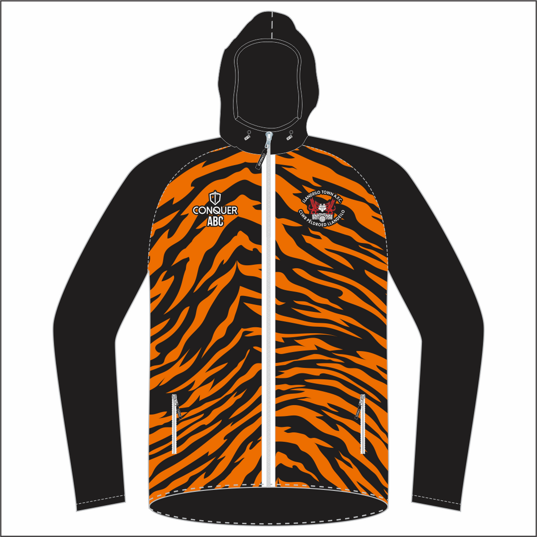 Llandeilo AFC Juniors FZ Light Running Jacket - Patterned Body