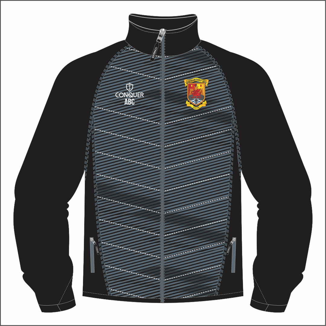 Carmarthen Quins RFC 26/27 Full Zip Hybrid Jacket
