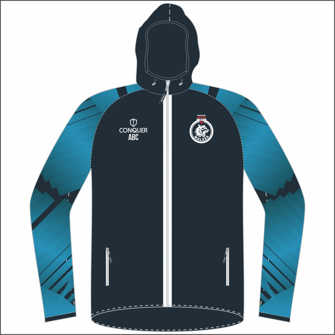 Bargoed YMCA FZ Light Running Jacket Kids