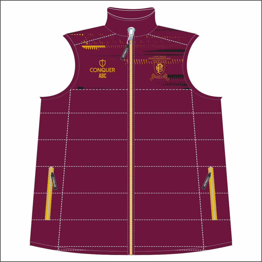 Pontarddulais Cricket Gilet