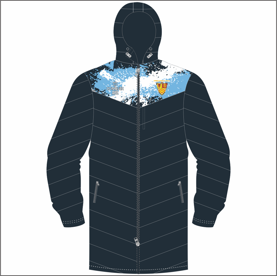 Cwmllynfell RFC Long Puffy Jacket