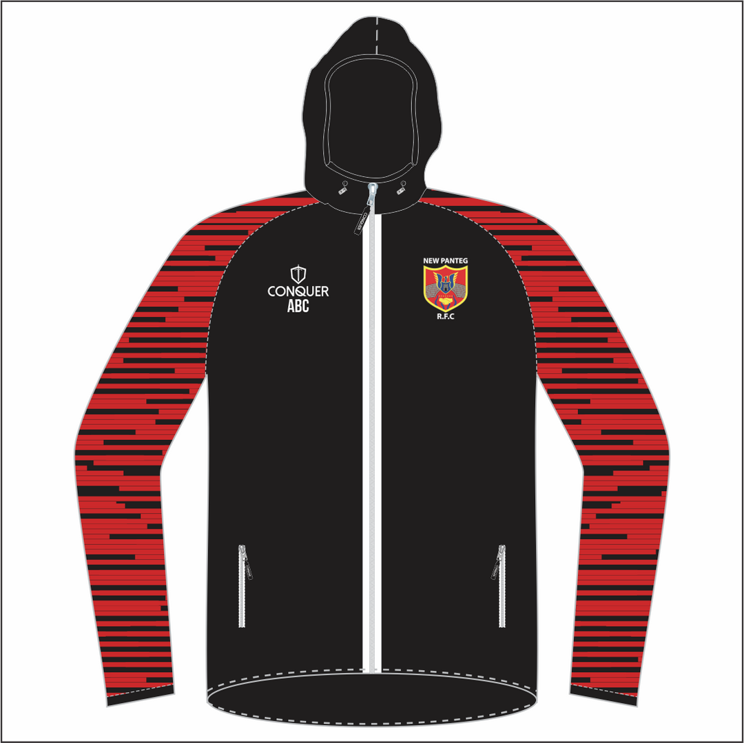 New Panteg Seniors RFC FZ Light Running Jacket Kids