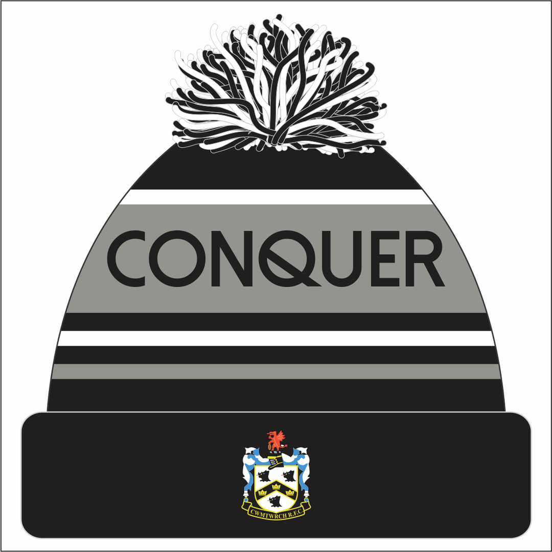 Cwmtwrch RFC  Bobble Hat (Adults)