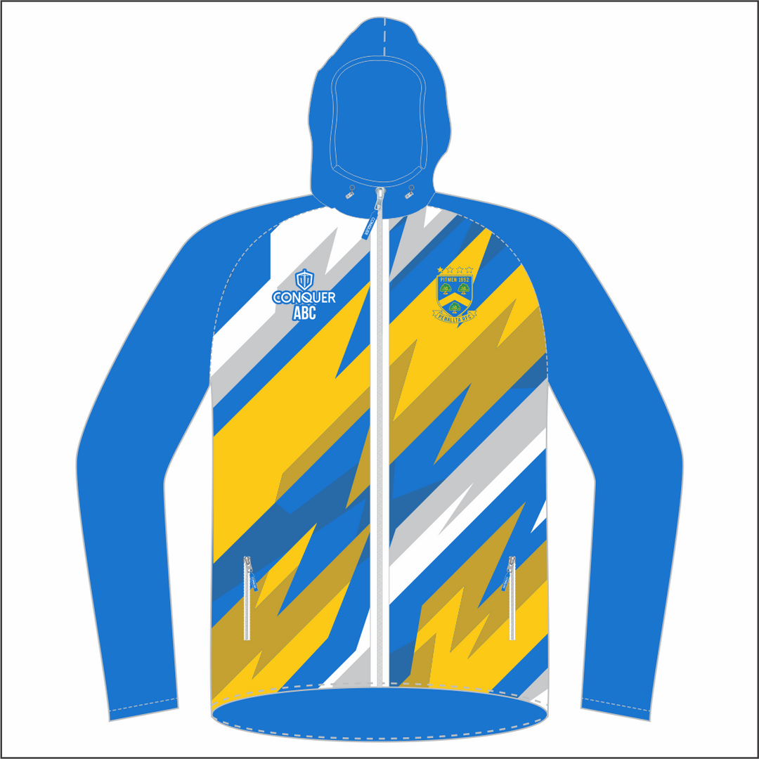 Penallta RFC FZ Light Running Jacket - Patterned Body