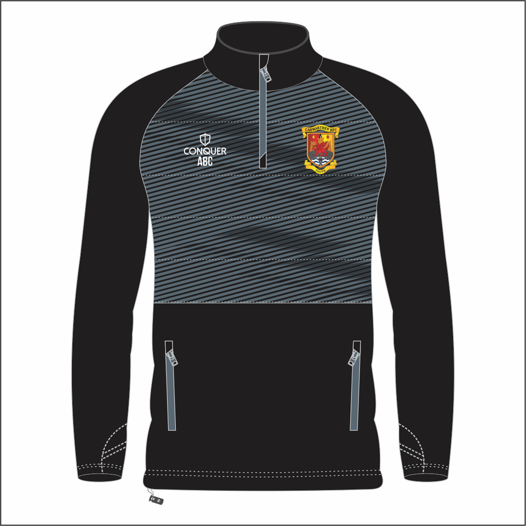 Carmarthen Quins RFC 26/27 Zip Hybrid Midlayer