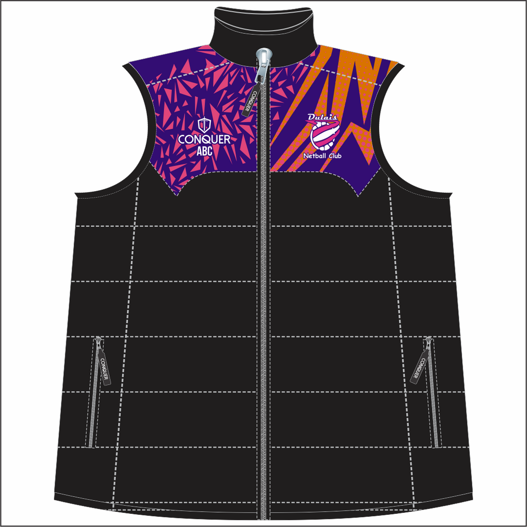 Dulais Netball Gilet