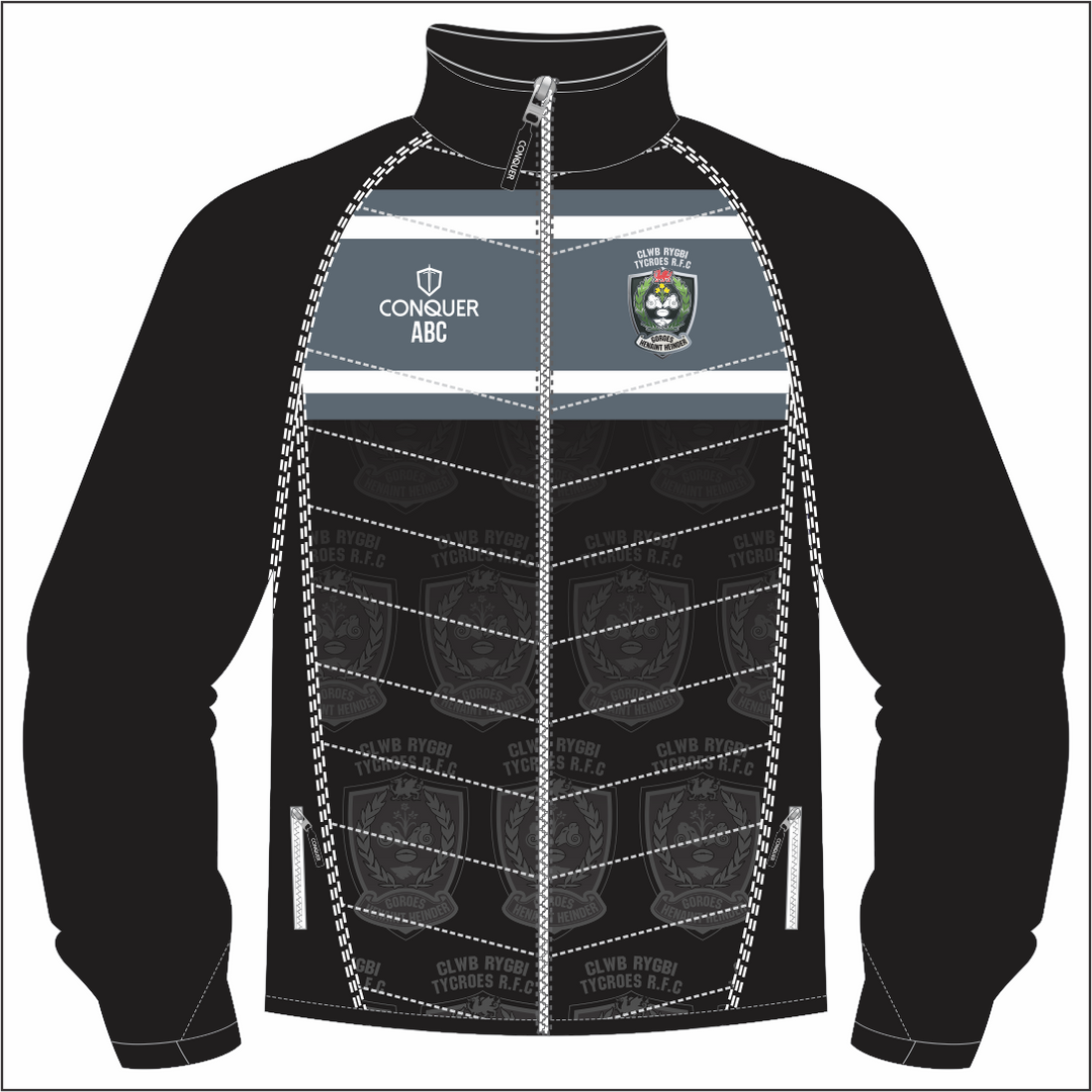 Tycroes RFC Full Zip Hybrid Jacket KIDS
