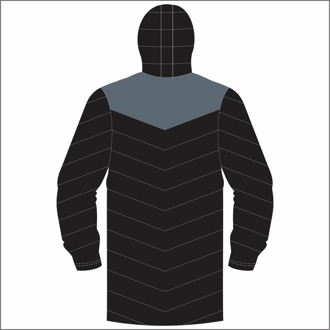 Valley Ravens RFC Long Puffy Jacket