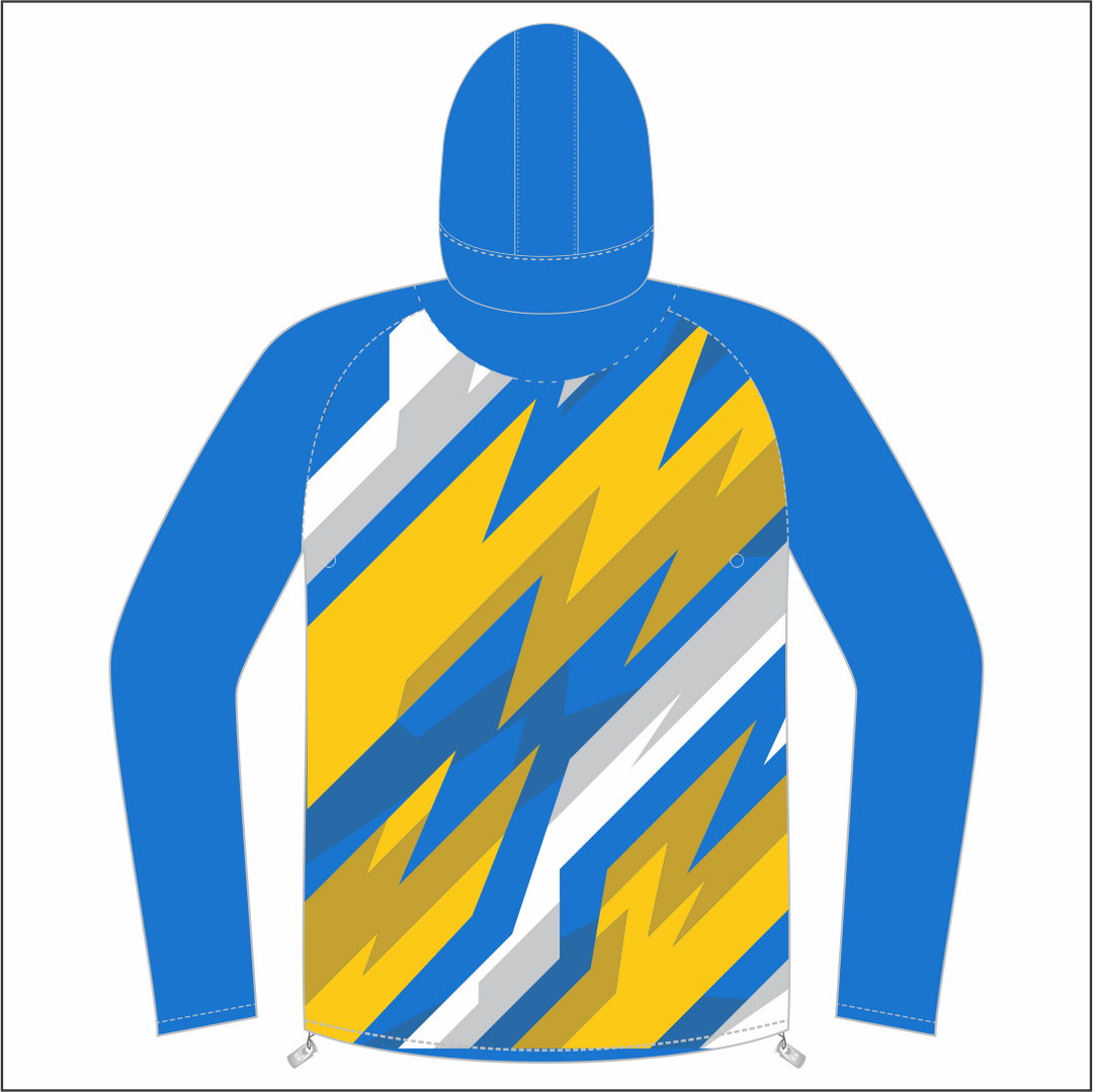 Penallta RFC FZ Light Running Jacket - Patterned Body