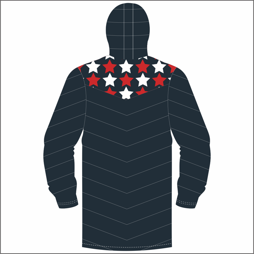 USA Mounted Games  Long Puffy Jacket