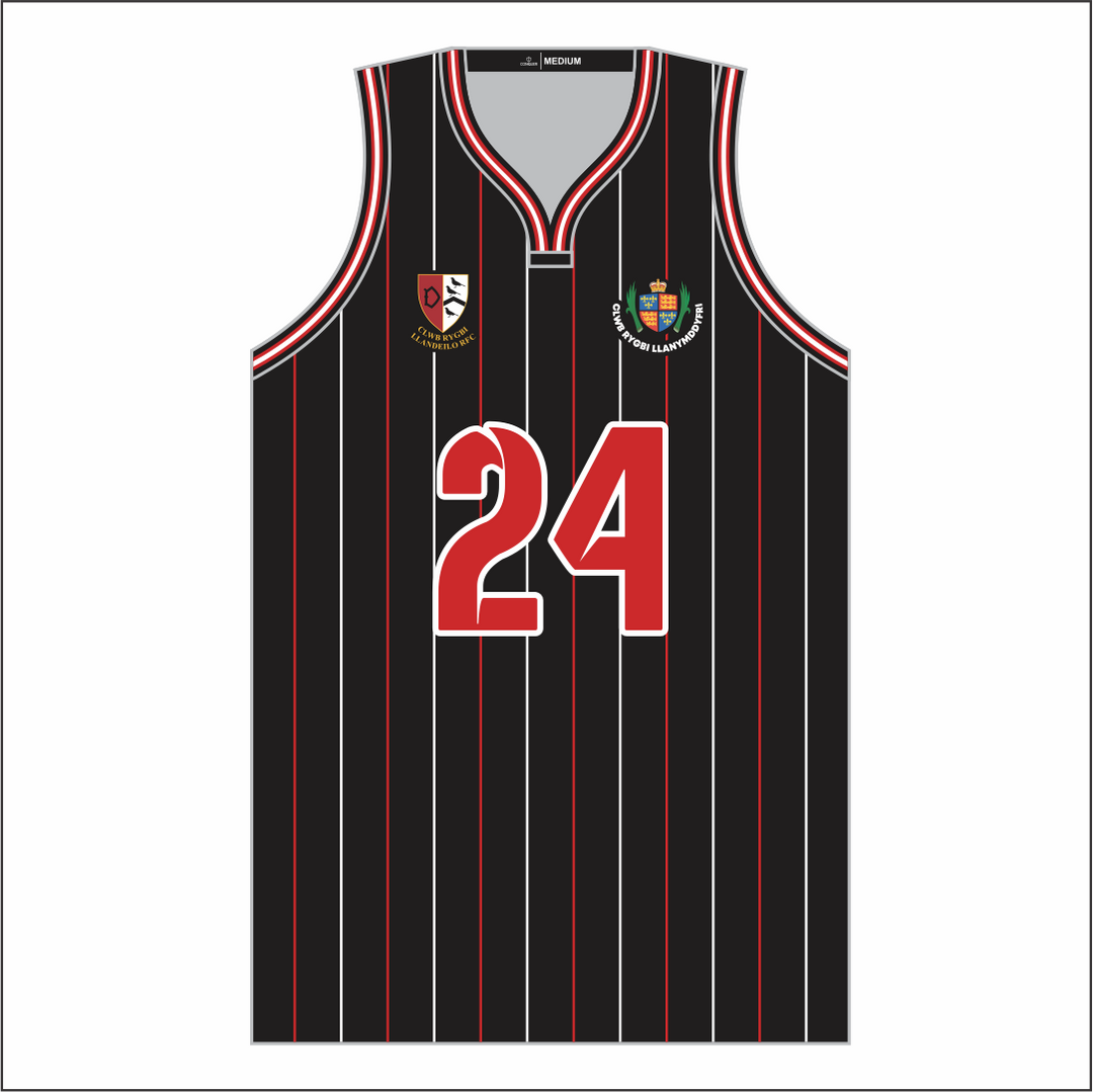 Llandeilo/Llandovery Sublimated Basketball Vest (Adults)