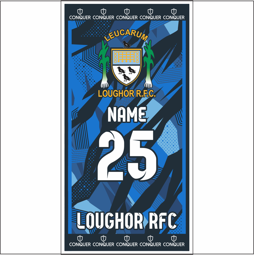 Loughor RFC Beach Towel
