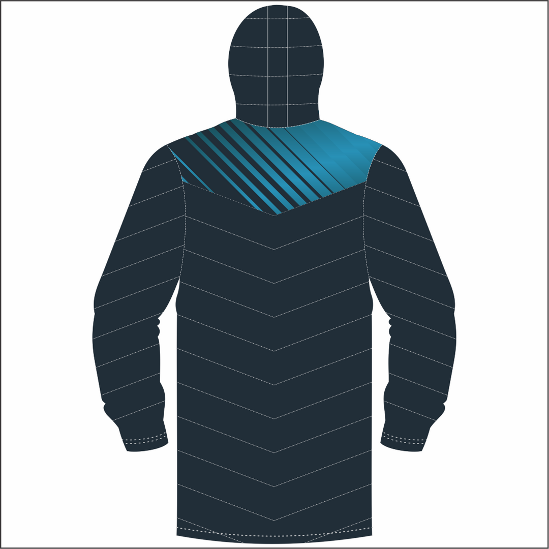 Bargoed YMCA Long Puffy Jacket Kids