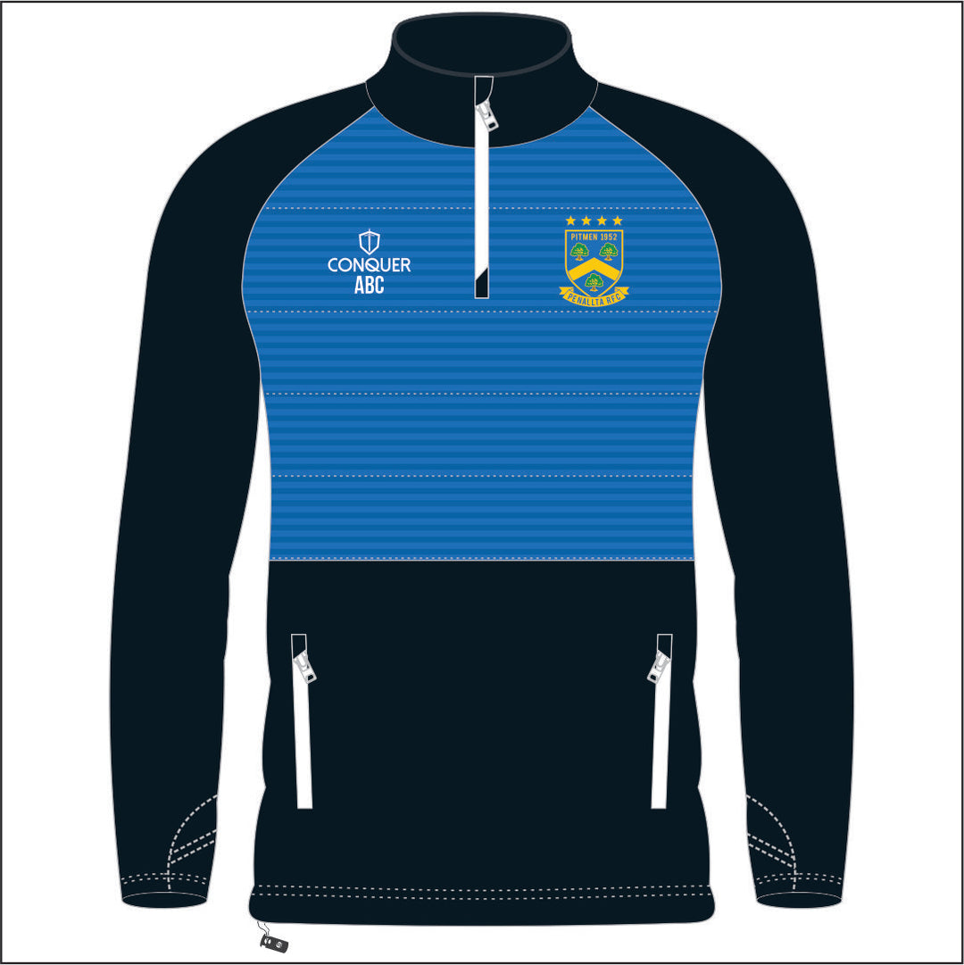 Penallta RFC Zip Hybrid Midlayer Jacket KIDS