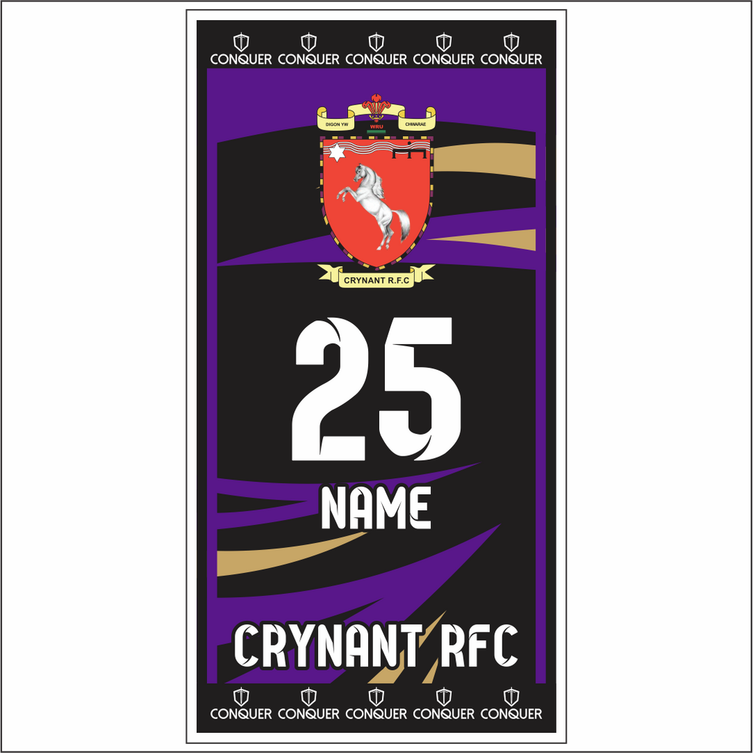 Crynant RFC Beach Towel