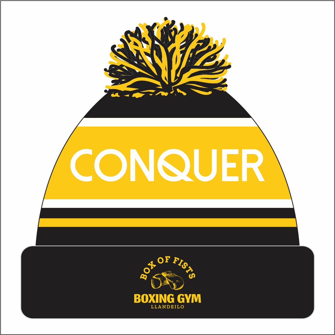 Box Of Fists Bobble Hat Kids