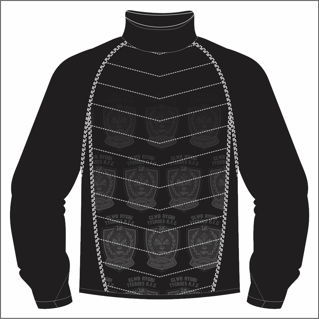 Tycroes LADIES RFC Full Zip Hybrid Jacket KIDS