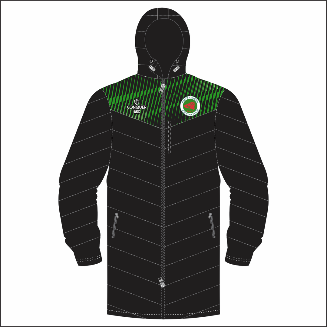 Ammanford Cricket Kids Long Puffy Jacket