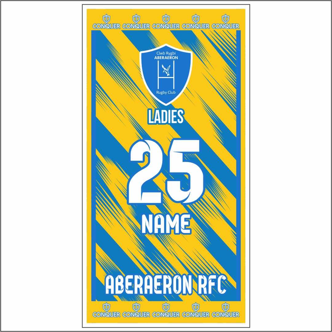 Aberaeron Ladies Beach Towel