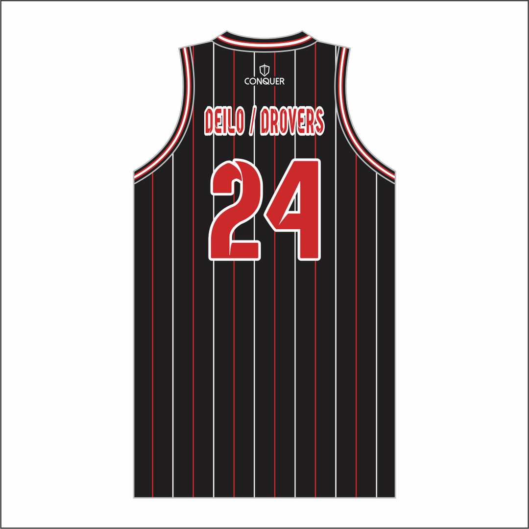 Llandeilo/Llandovery Sublimated Basketball Vest (Adults)